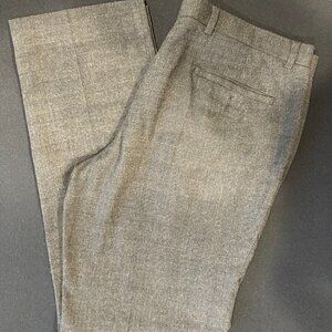 M&S Collection Brown Plaid Dress Pants Size 34